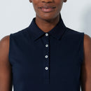 Daily Sports: Women's Fairway Sleeveless Sleeve Polo - Dark Navy