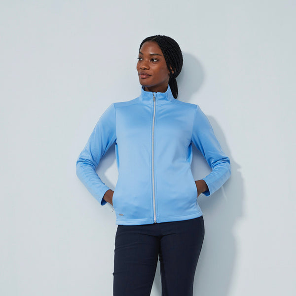 Daily Sports: Women's Cholet Full Zip Midlayer Long Sleeve Top - Belle Blue