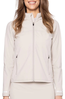 Golftini: Women's Be An Athlete Hooded Jacket - Khaki