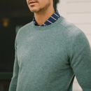 B.Draddy: Men's Cashmere Crewneck Sweater - 007