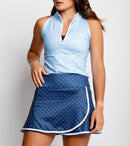 Kendall High Neck Polo by Calliope Golf