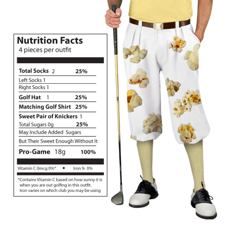Golf Knickers: Mens Sknickers Knickers Outfit - Buttered Popcorn