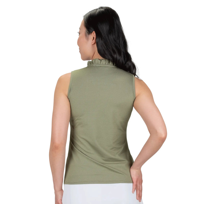 Nancy Lopez Golf: Women's Fresh Sleeveless Polo