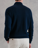 B.Draddy: Men's Quarter Zip Sweater - The Marsay
