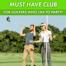 Golf Beer Bong Golf Club - Novelty Party Gift for Golfers, The Ultimate Sports Gift For Dad, Boyfriend, Him, Golf Lover - Gag Gift, College Frat Gift Holds 12 Ounces!