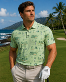 The Morning Tee Performance Golf Polo
