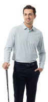 SanSoleil: Men's UPF 50 SolAir Long Sleeve Polo - 900841A