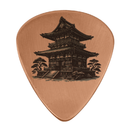 Sunfish: Embossed Ball Marker - Japanese Temple