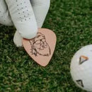 Sunfish: Ball Marker - John Daly Guitar Pick