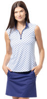 SanSoleil: Ladies UPF 50 SolCool Sleeveless Mock - 900471