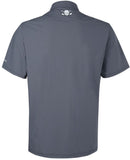 Tattoo Golf: Men's Luxe Cool-Stretch Performance Golf Shirt - Blue Steel Clothing