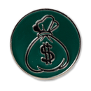 2Putt Golf - Money Bag Ball Marker