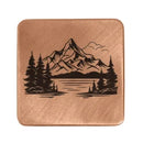Sunfish: Embossed Ball Marker - Mountain