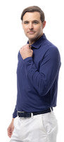 SanSoleil: Men's UPF 50 SolAir Long Sleeve Polo - 900841A