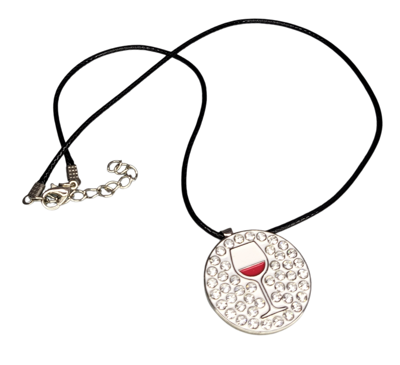 ReadyGOLF: Ladies Magnetic Ball Marker Necklace - (Pendant Only)