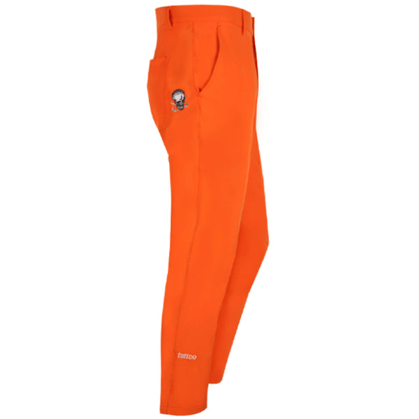 Tattoo Golf: Men's OB Performance Golf Pants - Orange