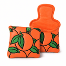 Orange Crush Headcover Set (Driver + Fairway + Hybrid) | Optional Mallet Putter Cover