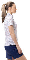 SanSoleil: Ladies UPF 50 SolCool Short Sleeve Mock - 900478