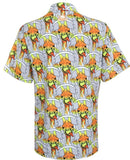 Tattoo Golf: Men's Party Animal Cool-Stretch Performance Golf Shirt - Giraffe Clothing
