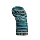 Sunfish: Hand-Woven Barrel Headcovers Set - Peacock Blue