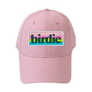 Sassy Caddy: Pink Performance Hat - Birdie Stripe Patch