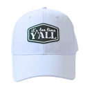 Sassy Caddy: Ladies White Performance Hat - It's Tee Time Y'all