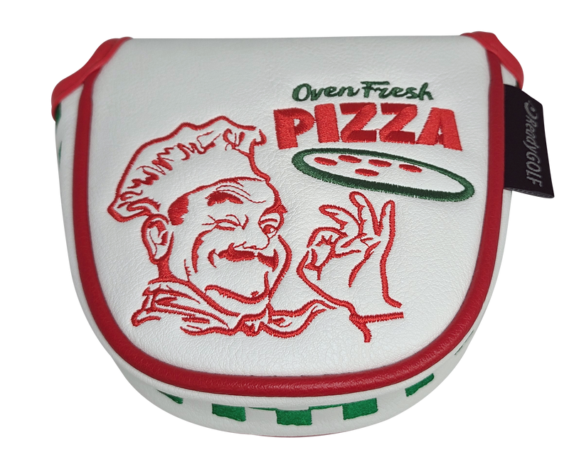 Pizza Box Embroidered Putter Cover - Mallet