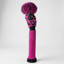 Just 4 Golf: Hybrid Headcover - Leopard - Hot Pink and Black