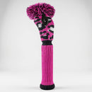 Just 4 Golf: Fairway Headcover - Leopard - Hot Pink and Black