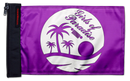 Girls Of Paradise 12"x18" Forever Wave Flag for Boats