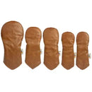 Sunfish: Duraleather Headcover (Driver, Fairway, Hybrid, or Set) - Brown Quilted