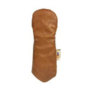 Sunfish: Duraleather Headcover (Driver, Fairway, Hybrid, or Set) - Brown Quilted