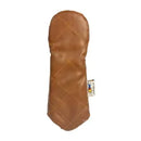 Sunfish: Duraleather Headcover (Driver, Fairway, Hybrid, or Set) - Brown Quilted