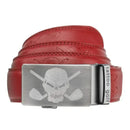 Tattoo Golf: Leather Ratchet Belt