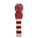 Sunfish: Knit Wool Headcover -Red Chevron (Driver, Fairway, Hybrid, or Set)