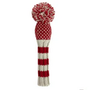 Sunfish: Knit Wool Headcover -Red Chevron (Driver, Fairway, Hybrid, or Set)