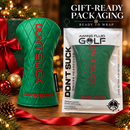 DON'T SUCK™ Reserve — Poinsettia Driver Headcover (Emerald Green, 460cc)