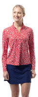 SanSoleil: Ladies SolShine Long Sleeve Mock - 900320