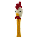 Sunfish: Knit Wool Headcover - Rooster (Driver, Fairway, Hybrid, or Set)