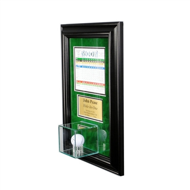 Perfect Cases and Frames: Wall Mounted Hole-In-One Golf Display Case