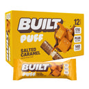 Salted Caramel Puff Protein Bars (Box of 12) by Built