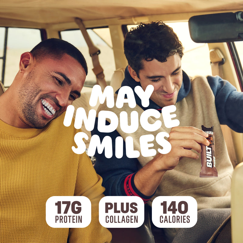 Brownie Batter Puff Protein Bars (Box of 12) by Built