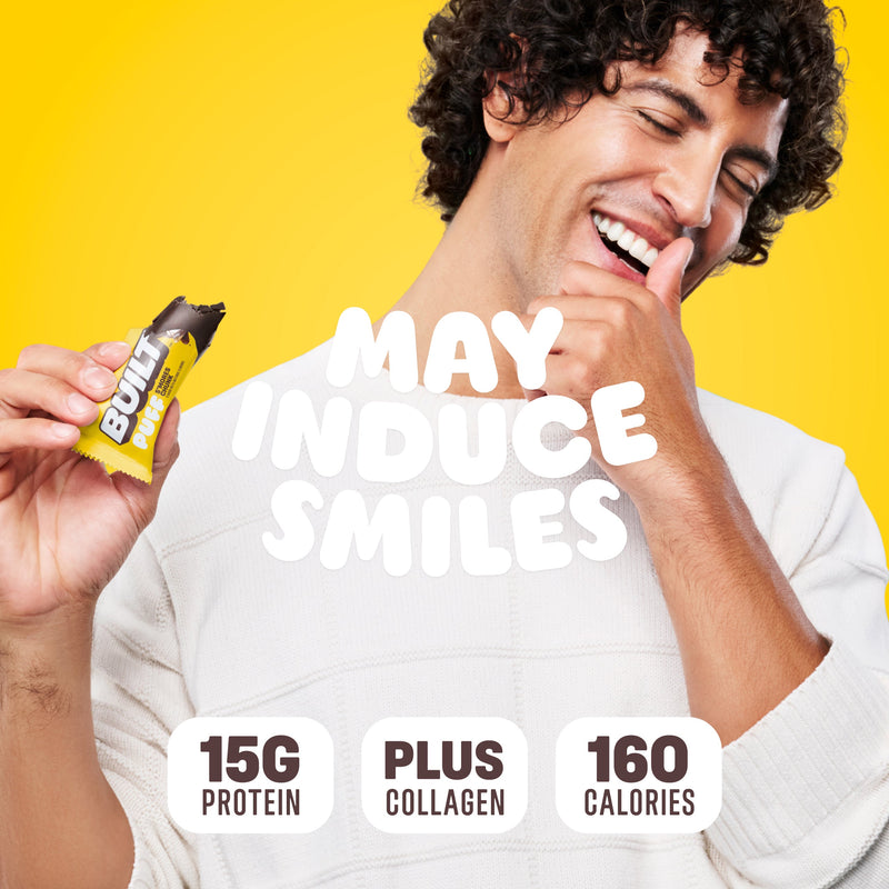 S'mores Chunk Puff Protein Bars (Box of 12) by Built