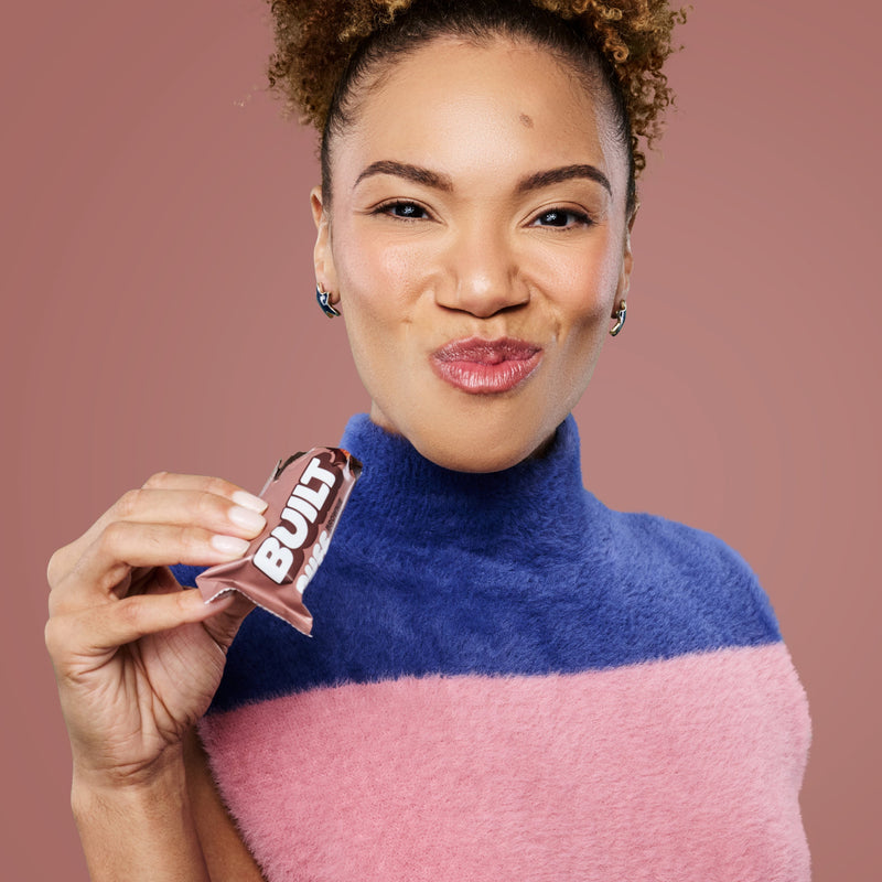 Brownie Batter Puff Protein Bars (Box of 12) by Built