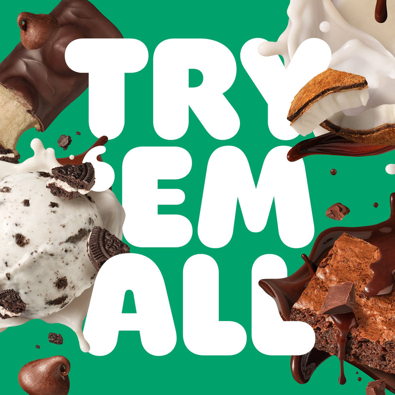 Mint Chip Puff Protein Bars (Box of 12) by Built