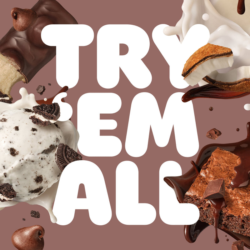 Brownie Batter Puff Protein Bars (Box of 12) by Built