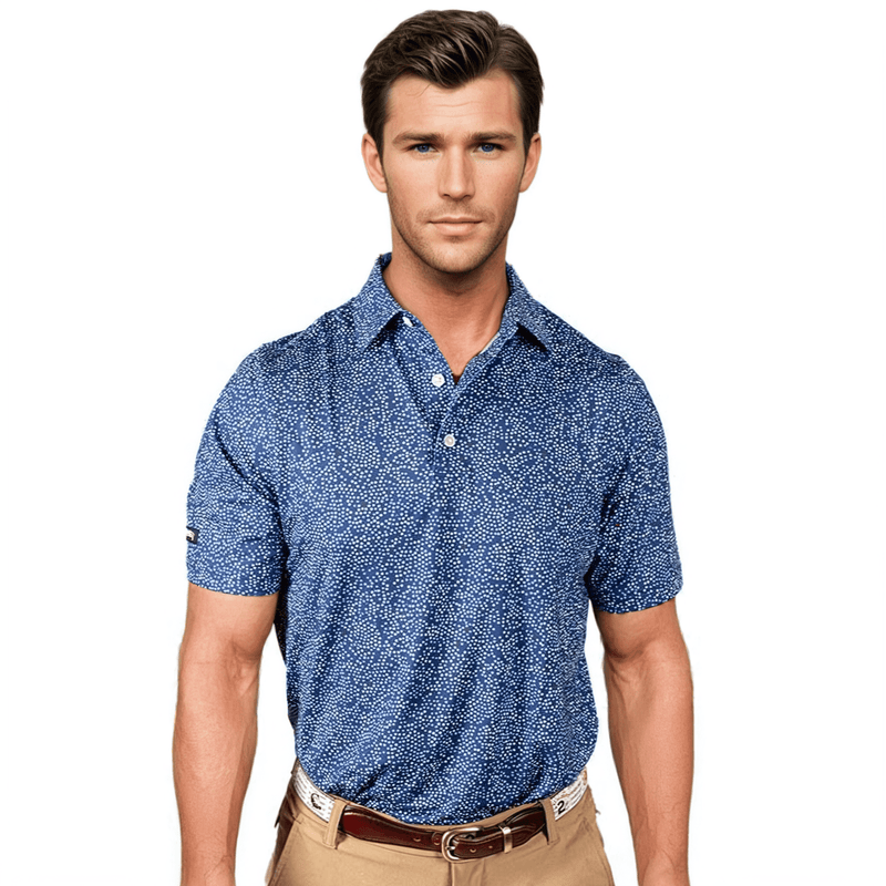 2Putt Golf - Starry Night Men's Polo