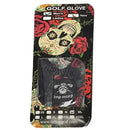 Tattoo Golf: Men's Cabretta Leather Golf Glove - Sugar Skull