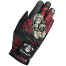 Tattoo Golf: Men's Cabretta Leather Golf Glove - Sugar Skull