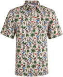 Tattoo Golf: Men's Summertime Cool-Stretch Golf Shirt - Sand Clothing